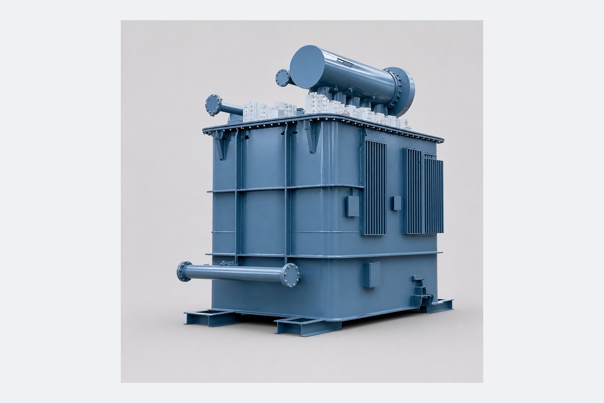 Product view of a furnace transformer
